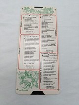 Christmas 1977 Graphic Calculator Metric Converter - $16.04