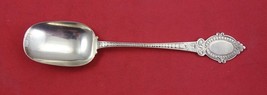 English Victorian Sterling Silver Sugar Spoon Chased Birmingham 5 1/2&quot; - £69.05 GBP