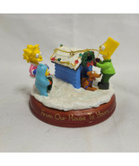 Simpsons Bradford Exchange From Our House to Yours Christmas Ornament - $37.66 CAD