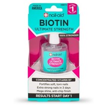 Nail-Aid Biotin Ultimate Strength - Nail Treatment &amp; Strengthener - Clear, 0.55 - £7.82 GBP