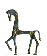 Greek Horse Statue 1 from brass  30cm x 21cm - £146.74 GBP