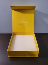 Kendra Scott Yellow Gold Magnetic Closure 6.25&quot; x 2&quot; Gift Box (NWOT) - £7.71 GBP