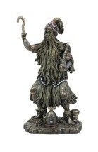 Bronzed Finish Babalu Aye Orisha of Health and Healing Statue 8.5 Inches Tall - £57.49 GBP