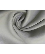 2.3 + 1.5yds PEWTER GREY PURE WOOL GABARDINE CLASSIC YEAR ROUND SUIT WEI... - £37.49 GBP