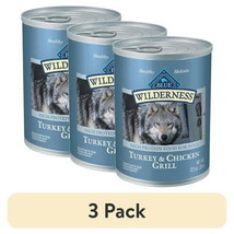 (3 pack) Wet Dog Food, Turkey &amp; Chicken Grill, 12.5-oz. Can - $13.76