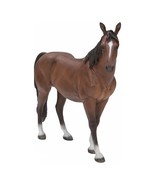 Standing Horse Ultra Realistic Garden Statue Multi Color Polyresin - $52.46