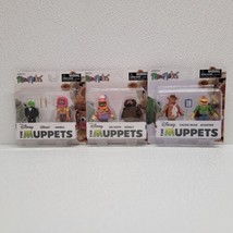 Minimates Muppets - Tuxedo Kermit, Animal, Dr. Teeth, Rowlf, Fozzie - Lot of 3 - £29.74 GBP