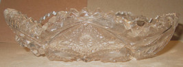 IMPERIAL GLASS OHIO Small Clear Glass Candy Dish IG logo - $13.85