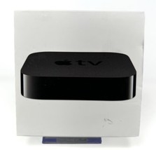 Apple TV 3rd Gen 8GB A1469 Black Wi-Fi Media Streamer Complete w Remote ... - $24.06
