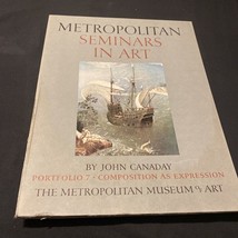 Metropolitan Museum Seminars in Art Book Color Prints John Canaday Portfolio 7 - £7.11 GBP