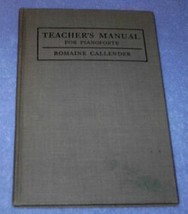 Teachers Manual Pianoforte 1913 Childrens Antique School Text Book - £12.72 GBP