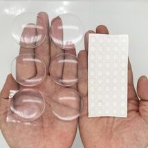 56 pcs Clear Self Adhesive Door Stoppers Set Wall Protectors 1.57x0.33" - €2,93 EUR 56 pcs Clear Self Adhesive Door Stoppers Set Wall Protectors 1.57x0.33" - €2,93 EUR