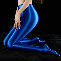 Sexy Women Silky Shiny High Gloss Pantyhose Nylon Stockings Dance Tights... - £8.99 GBP