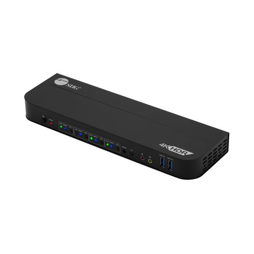 Siig CE-KV0F11-S1 SIIG 4X1 HDMI 4K HDR KVM USB 3.0 SWITCH - $399.15