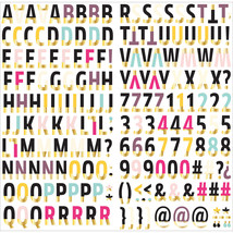 Urban Chic Collection Thickers Alphabet - $440.07 MXN