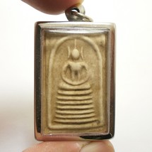 Phra Somdej Toh Wat Rakang Meditation blessed in 1995 Thai Buddha amulet pendant - £42.97 GBP