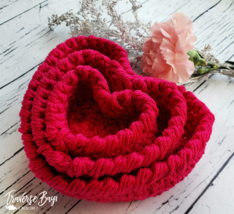 Crochet heart nesting baskets bowls Valentines PATTERN ONLY - £6.34 GBP