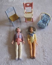 FISHER PRICE LOVING FAMILY DOLLHOUSE DOLL HOUSE ACCESSORIES PARTS CHAIR ... - $26.72