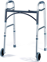 Walkers for Seniors Folding Walker with Wheels Rolling Walker Front Whee... - $69.79