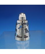 Mexican Mexico Glass Salt Shaker with Sterling Silver Overlay 2 1/4&quot; (#6... - €80,59 EUR