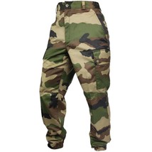 New 1980s French army camo trousers pants camouflage cargo woodland dead... - £27.73 GBP