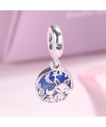 2019 Autumn Release Sterling Silver Fox &amp; Rabbit Dangle Charm With Ename... - $25.79 CAD