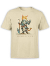 FANTUCCI Cats T-Shirt Collection | Too Brave T-Shirt | Unisex - £17.27 GBP+