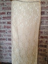 Marie St. Claire Women&#39;s Dress Ivory Laced Sequins Formal Dress Size 8 - £38.93 GBP