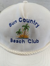 Vintage Sun Country Beach Club Strapback Adjustable Hat Cap - £12.89 GBP
