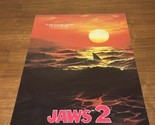 Vintage 1977 Original Jaws 2 Promotional Movie Poster 28&quot; x 20&quot; KG - $222.75