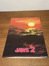 Vintage 1977 Original Jaws 2 Promotional Movie Poster 28&quot; x 20&quot; KG - £174.99 GBP