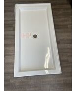 Sherlic  Shower Pan Base 60 x 32 x 3 5/8 Center Drain Molded Tile 2 Flan... - $3,255.88 MXN