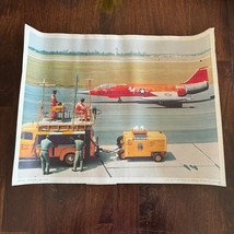 QF-104 Drone Testing Print USAF Military William Lummus Vintage 1960s - $29.69