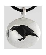 Raven Totem Amulet Pendant Wiccan Pagan - £19.14 GBP