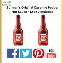 Burman s original cayenne pepper hot sauce   12 oz 2 included  1  thumb200