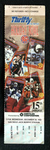 1992 Holiday Bowl 15 Ticket Stub - Illinois vs Hawaii 12/30/92 @ San Diego - £11.72 GBP