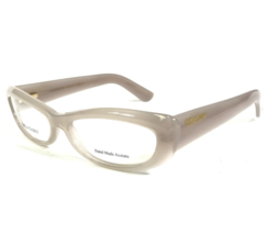 Yves Saint Laurent Eyeglasses Frames YSL6342 IWN Shiny Pearl Beige 53-15-135 - £59.48 GBP