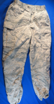 Summer Rabu Usaf Air Force Womans Tiger Stripe Abu Utility Uniform Pants 12R - £18.63 GBP