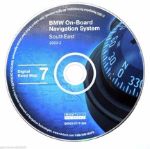 BMW NAVIGATION CD DIGITAL ROAD MAP DISC 7 SOUTH EAST S0001-0117-309 MK3 ... - $39.55