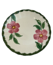 Blue Ridge Southern Potteries Hand Painted Plate Pink Green 7" Dogwood - $9.90