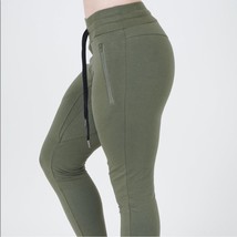 Rokwolf Woman’s Workout Lounge Jogger Essentials Burnt Olive Green Sz M, NWT - $27.16