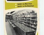 Sparky&#39;s Gifts &amp; Liquors Brochure 1960&#39;s St Thomas US Virgin Islands  - £17.12 GBP