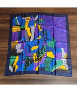LUXURY Vintage PABLO PICASSO Silk Scarf Multicolor ART PRINT 34” X 34” NEW - £31.00 GBP
