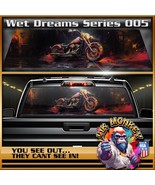 Wet Dreams Biker Series 005 Truck Back Window Graphics - £43.55 GBP+