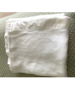 NEW Baby Blanket Morgan ? Thermal Waffle Weave Satin Edge White 36 X 50&quot;... - $2,275.73 MXN
