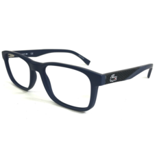 Lacoste Eyeglasses Frames L2842 424 Matte Blue Rectangular Full Rim 55-17-150 - $64.34