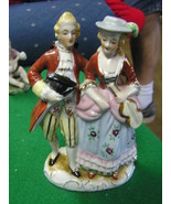 Beautiful Collectable Vintage Figurine-VICTORIAN Man &amp; Woman-Made in Jap... - £7.91 GBP