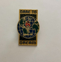 Dare To Dream World Globe 1996 Atlanta Olympics Pin - $15.00