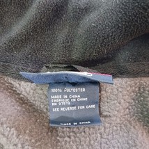 Landway Men's Brown Full Zip Pockets Fleece Jacket Size Medium Measured Chest 47 image 4