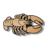 Sign - CUSTOM - Lobster (RAW WOOD, 31x17 Inches) - $19.59+